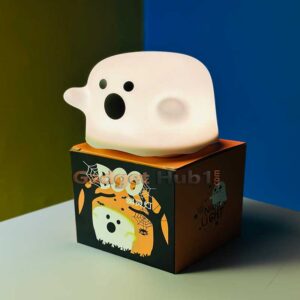 Cute Boo Ghost Silicone Night Light Lamp