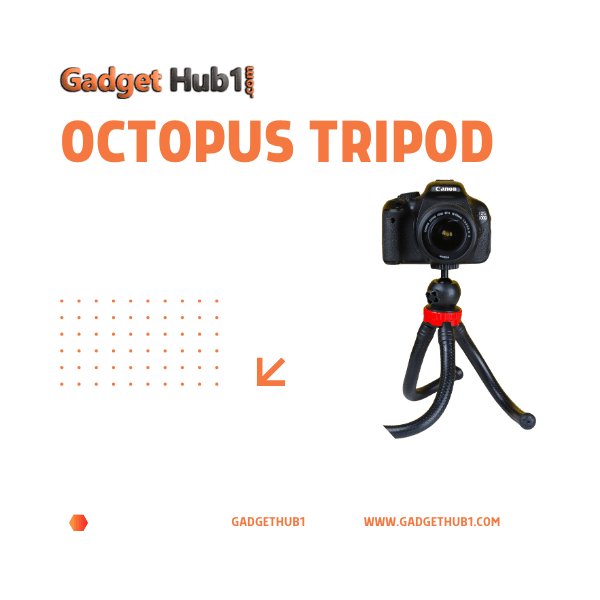 Octopus Tripod - Best For Vlogging By DSLR Or Smartphone