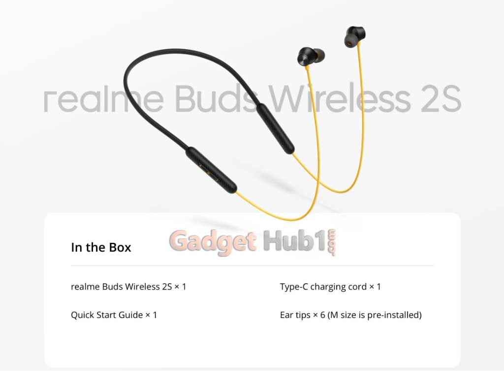 Realme Buds Wireless 2S Neckband Price In Bangladesh