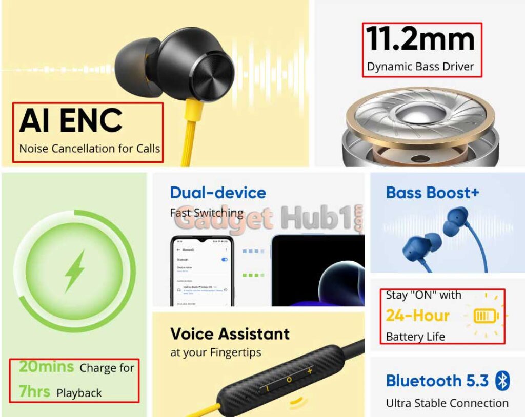 Realme Buds Wireless 2S Neckband Price In Bangladesh