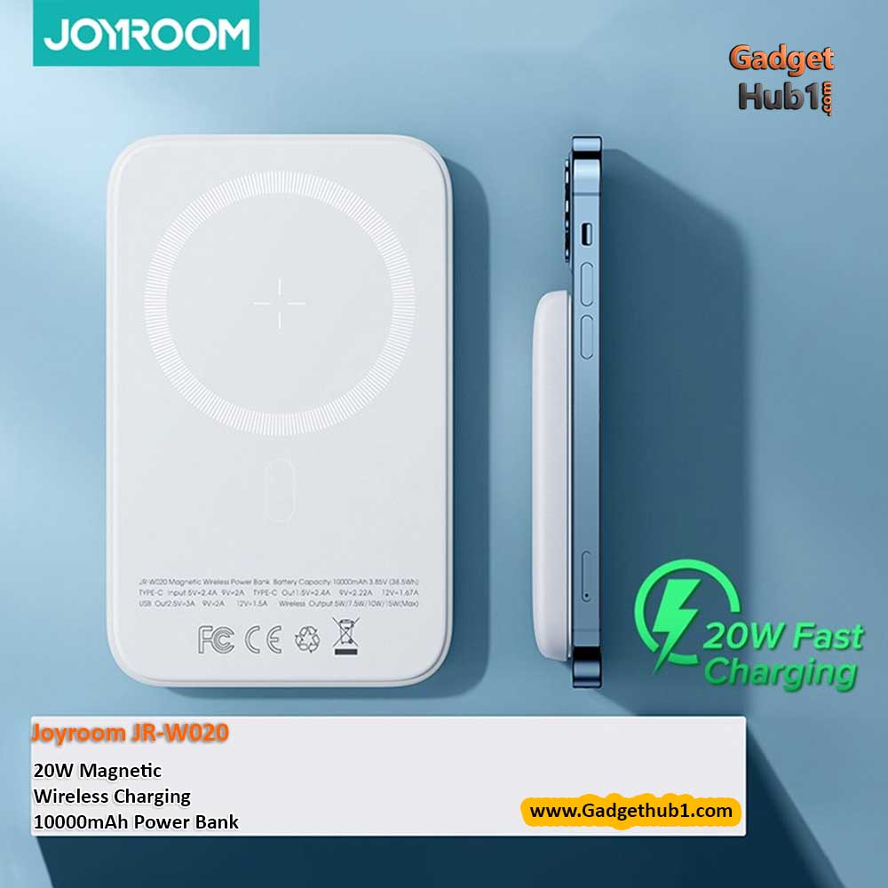 Joyroom JR-W020 20W Magnetic Wireless Charging 10000mAh Power Bank