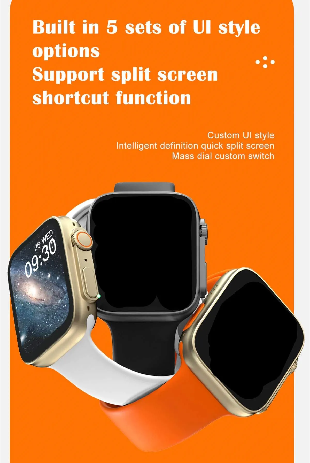 KD99 Ultra Bluetooth Calling Smart Watch