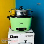 Kiam 2.8 Liter Stainless Steel Double Pot Rice Cooker