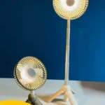 AZEADA PD-F27 Rechargeable Fan With Tripod Stand