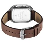 Fastrack 3270SL04 Fleek Quartz Multifunction Watch For Guys - Grey Dial Leather Strap
