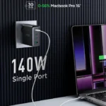 JOYROOM GaN Ultra JR-TCG05EU 140W 3C1A Fast Charger With C to C 1.2m Cable