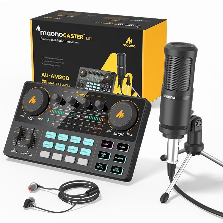 Maono Live Streaming Bundle AU-AM200S1