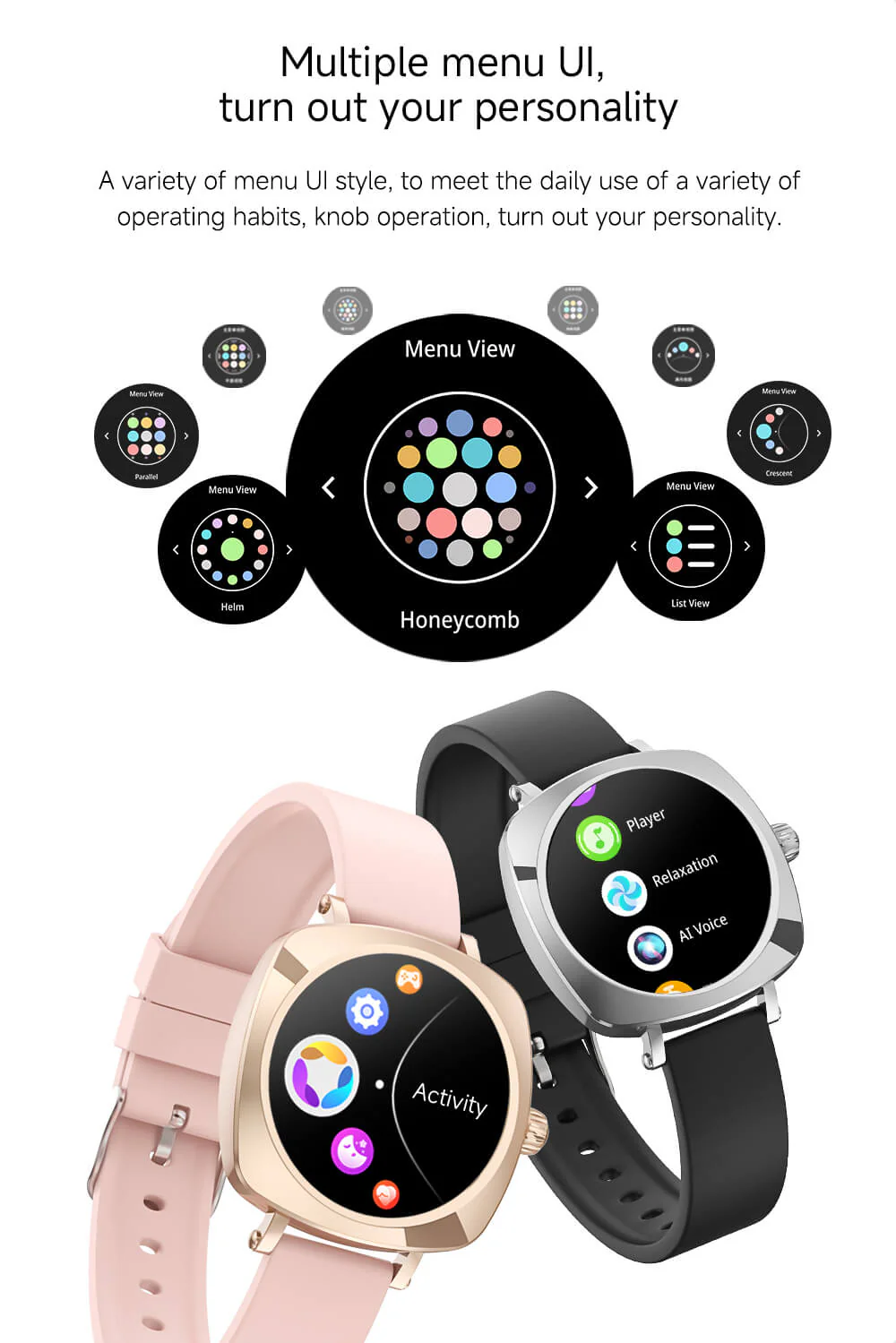 VALDUS VL40 PRO Thin Light weight Wearing Women’s Smartwatch