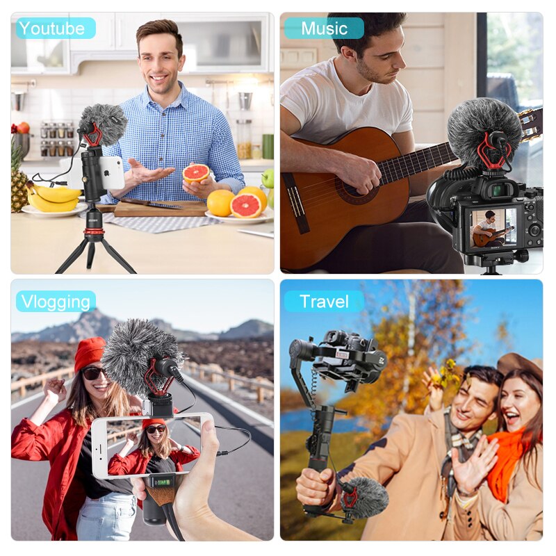 BOYA MM1 Microphone for Smartphone PC DSLR