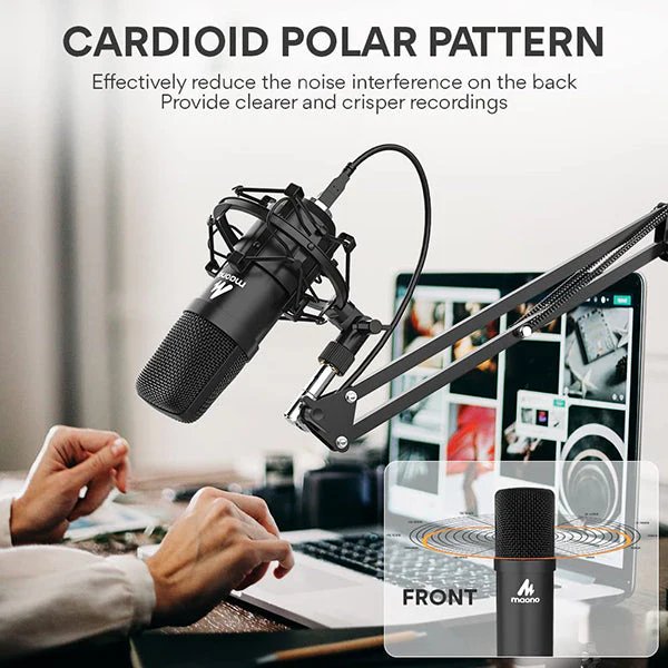 MAONO AU-A04 USB Podcast Condenser Microphone Plug & Play