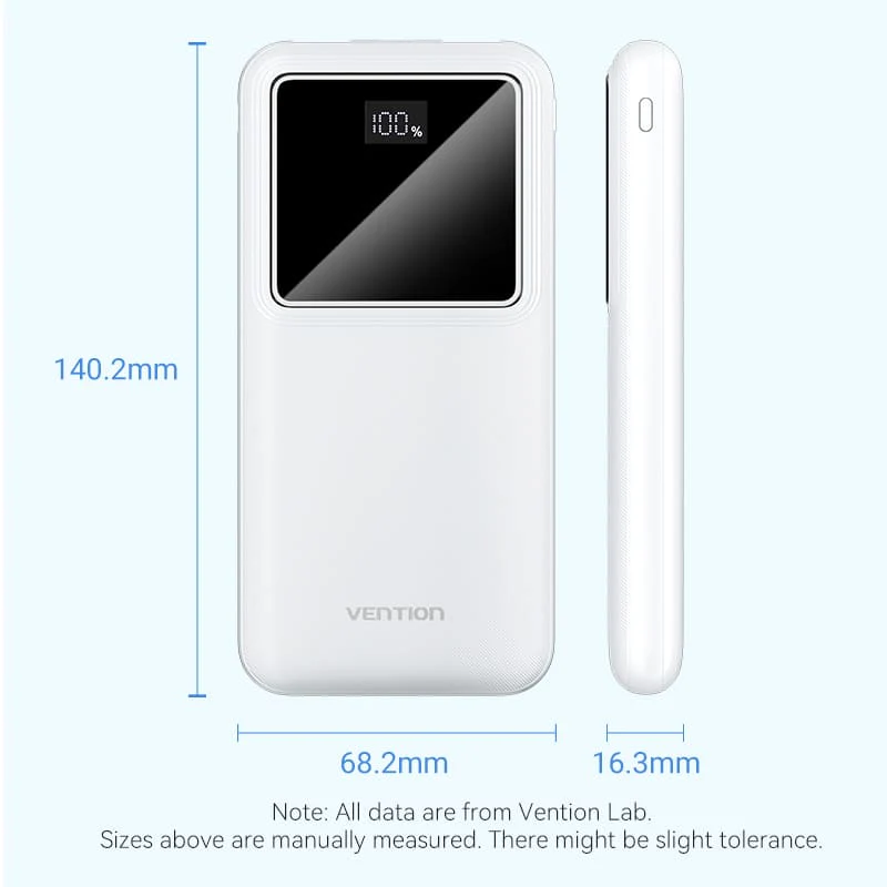 Vention FHK 10000mAh 22.5W Max Output Power Bank