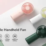 JISULIFE FA20X Handheld Portable Rechargeable Fan