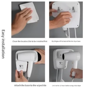 FALIN Wall-Mounted Electric Hair Dryer