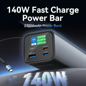 Vention PD 140W Fast Charging 27000mAh Power Bank