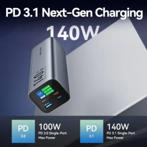 Vention 140W 27000mAh PD Fast Charging Power Bank