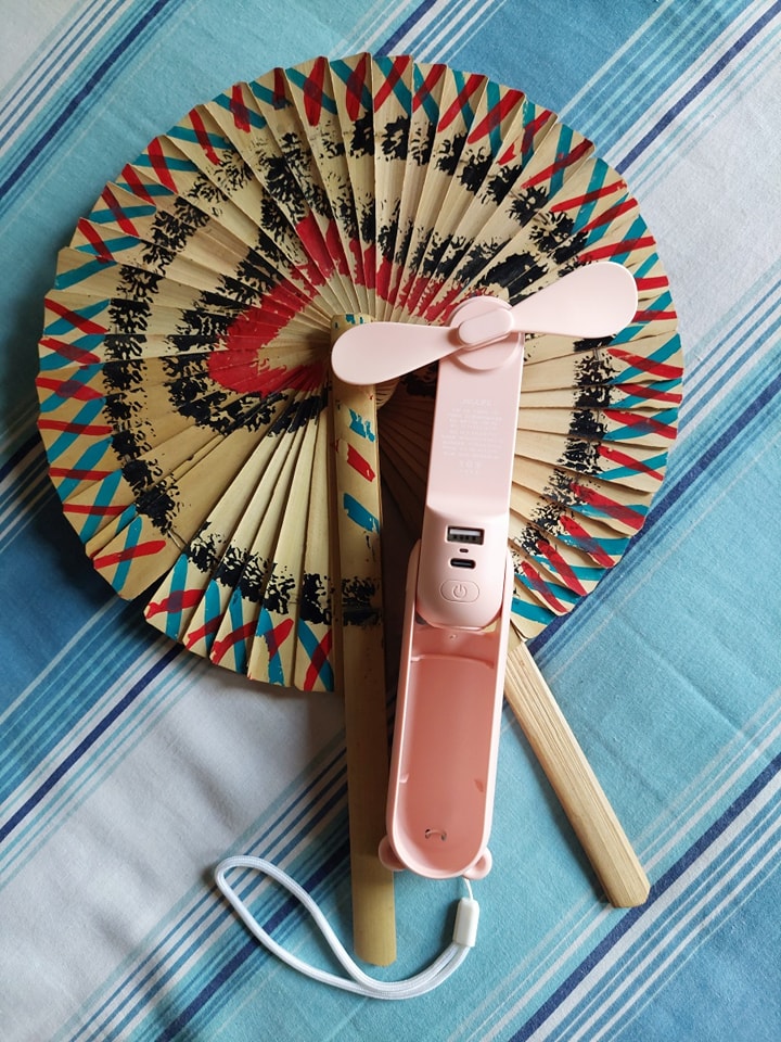 JISULIFE F8 Handheld Mini Fan 2000mAh