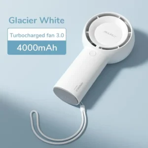 JISULIFE FA43 Handheld Powerful Turbo Fan 4000mAh