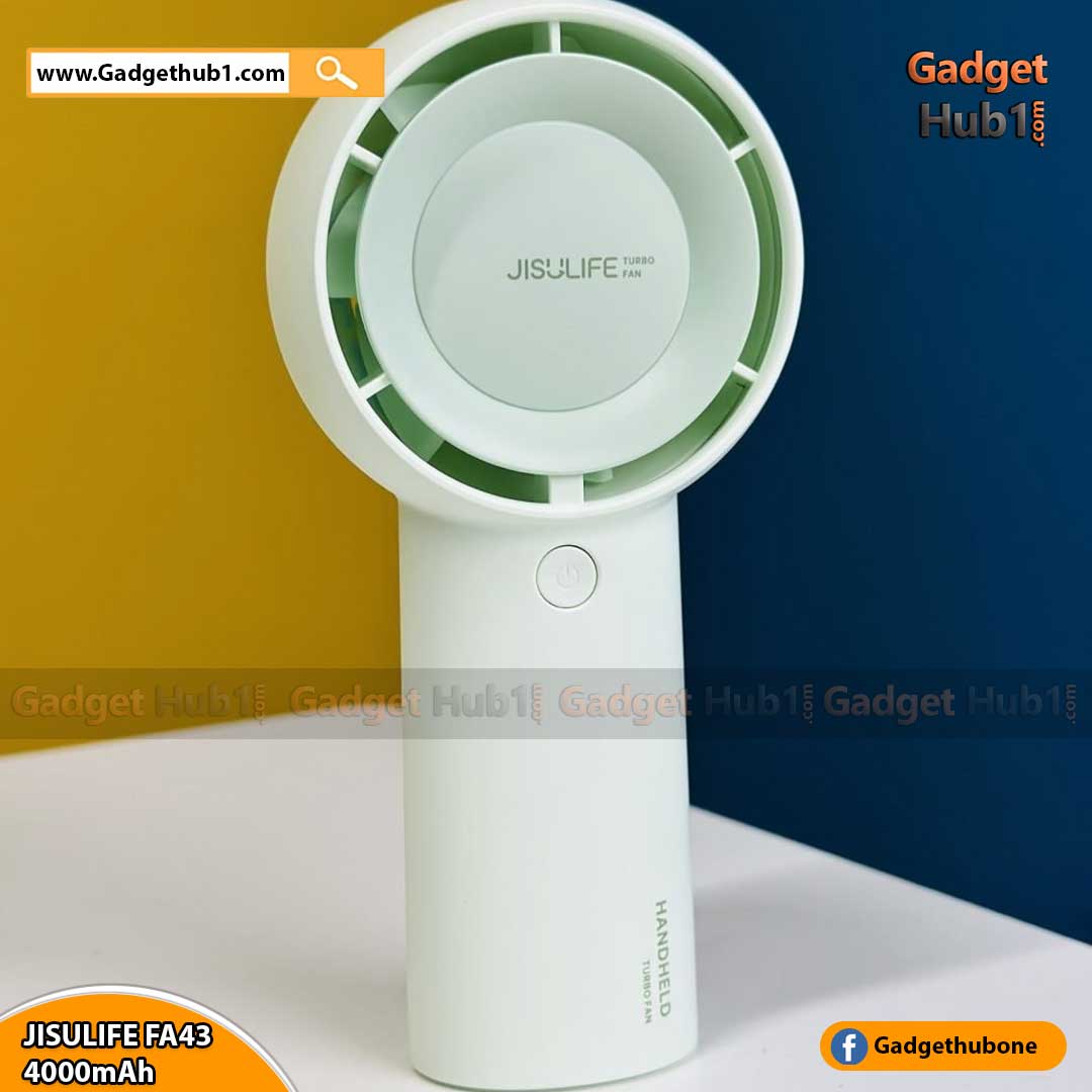 JISULIFE FA43 Handheld Turbo Fan 4000mAh