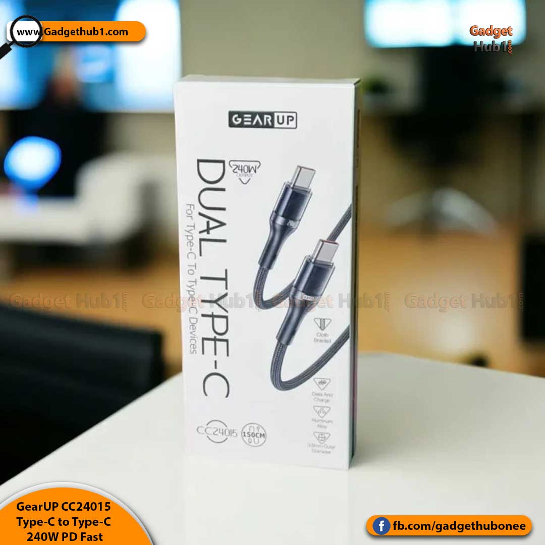 Type-C to Type-C 240W PD Fast Charging Cable & Data Cable