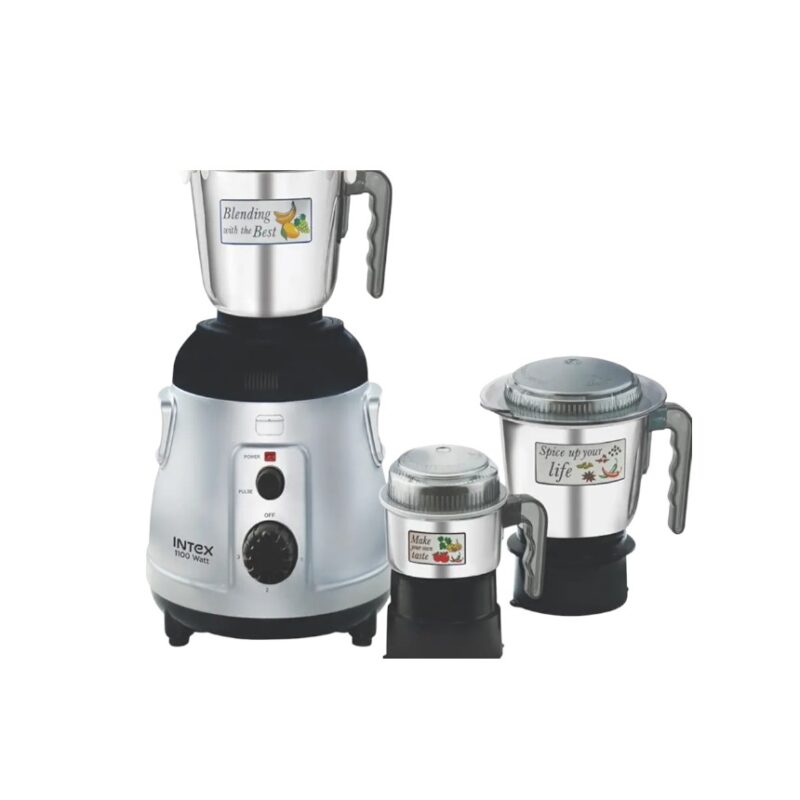Intex INDO 1200 Globe Mixer Grinder – 1100W Powerful Ball Bearing Motor
