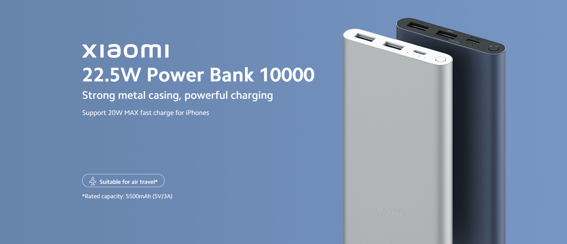 Xiaomi Mi 22.5W 10000mAh Two Way Fast Charging Power Bank