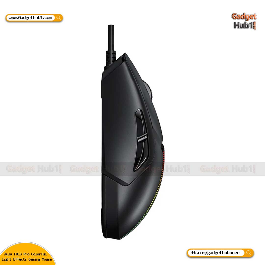 Aula F813 Pro Colorful Light Effects Gaming Mouse