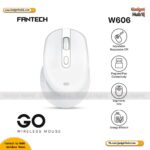 Fantech Go W606 Wireless Mouse – White Color