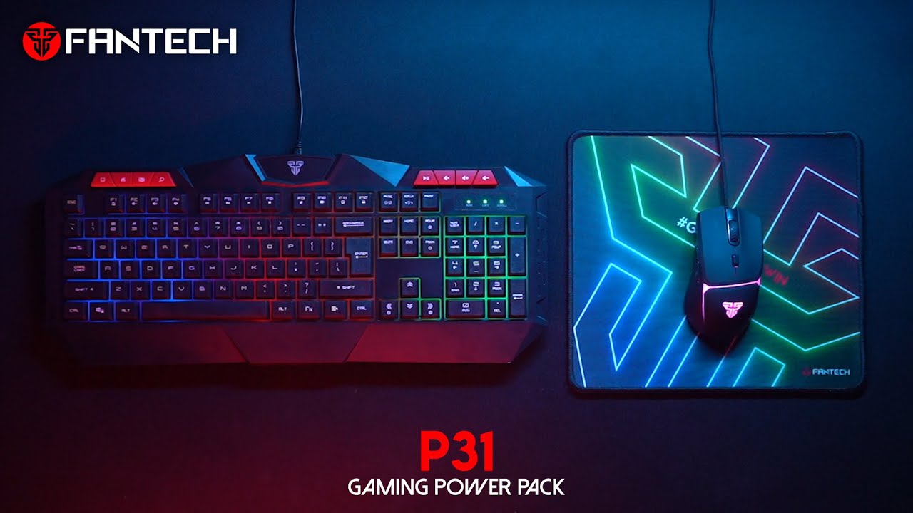 Fantech P31 Keyboard Mouse & Mousepad Combo