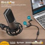 Fifine T683 USB Gaming Streaming Microphone Bundle for PC/Mac/Mobile