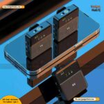 SX9 Dual Wireless Microphone Type-C (1:2) Price In Bangladesh