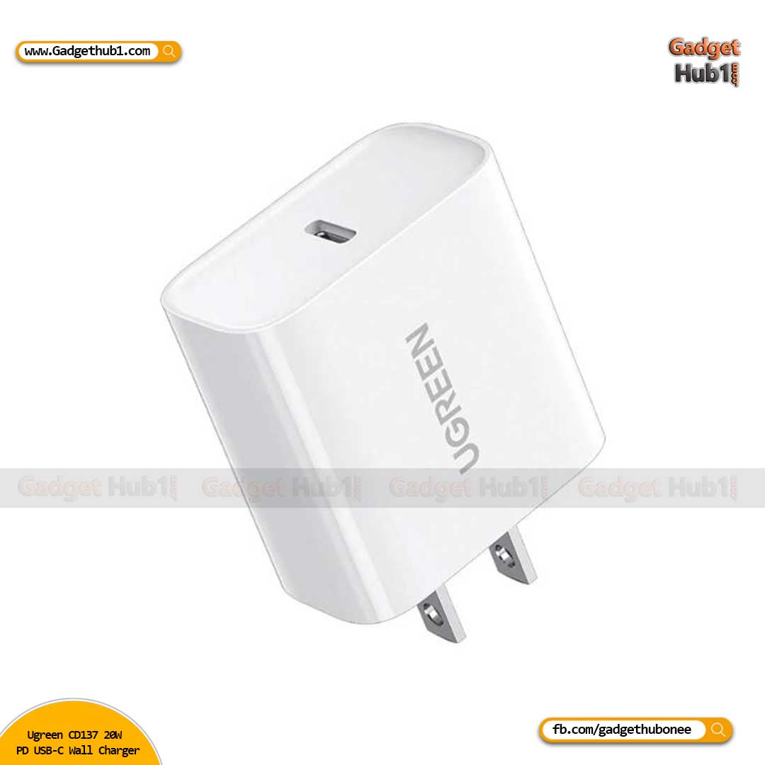 UGREEN CD137 20W PD USB-C Fast Charging Wall Charger