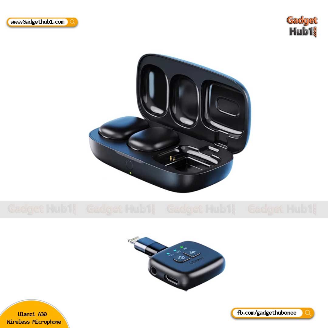 Ulanzi A30 Wireless Lavalier Tiny Microphone