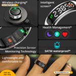 COLMI R12 Smart Ring with Display Screen and Touch