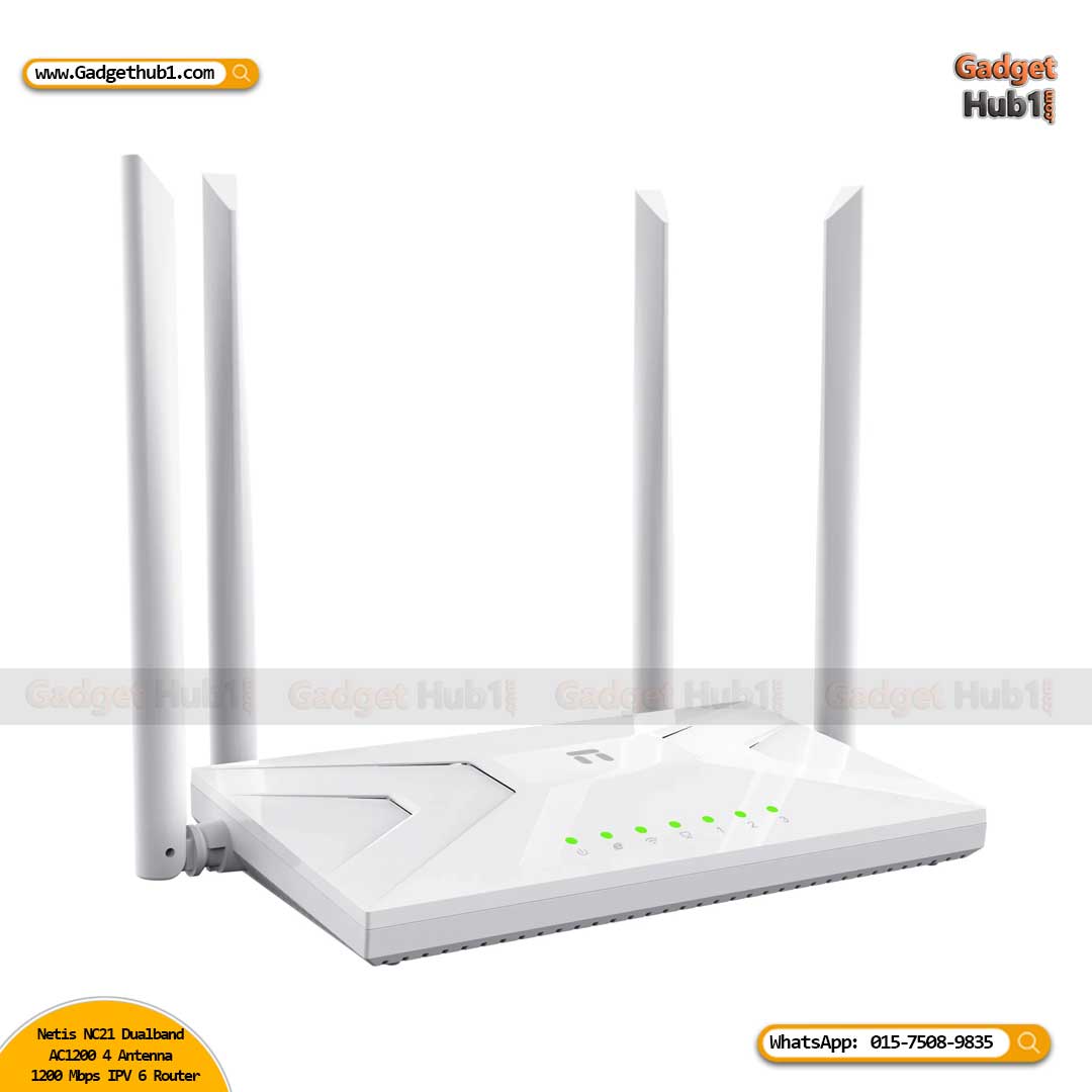 Netis NC21 Dualband 4 Antenna 1200 Mbps Router