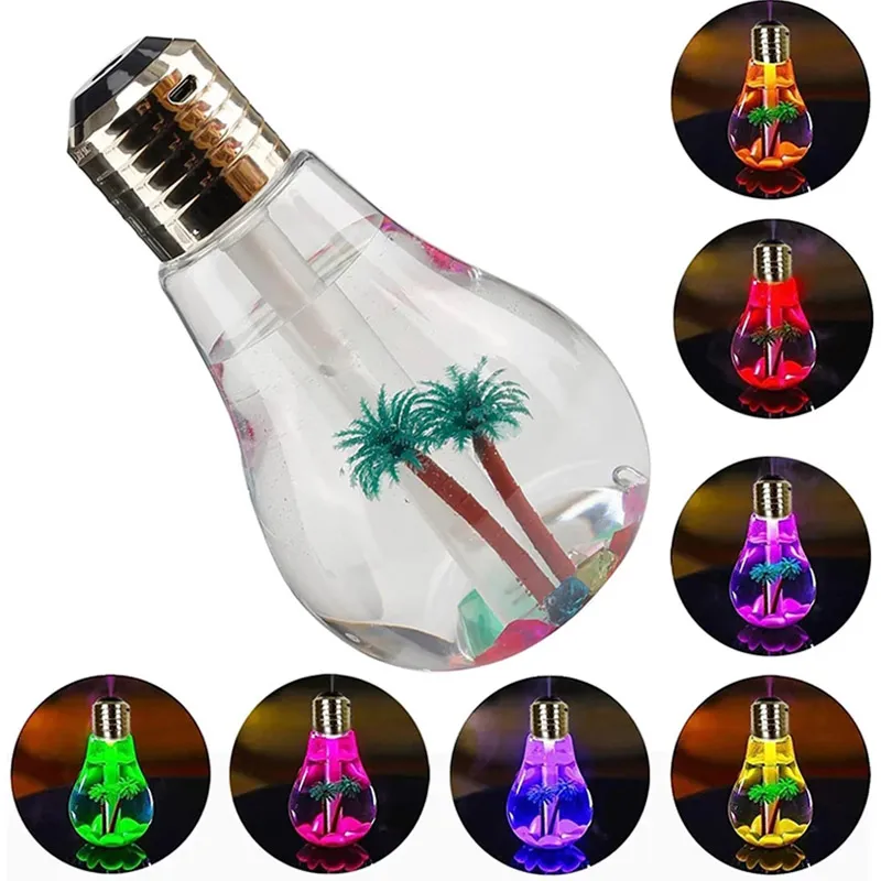 Creative Bulb Shaped Humidifier