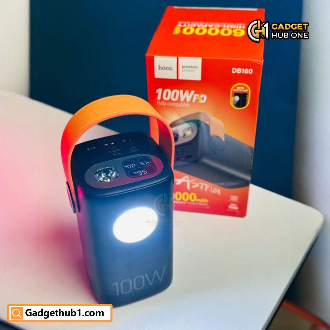 Hoco DB160 60000mAh 100W PD Fast Charging Power Bank