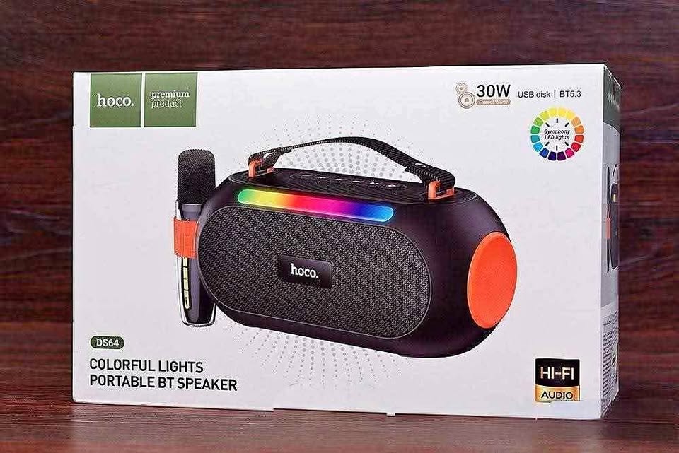Hoco Ds64 Wireless Bluetooth Speaker with mic