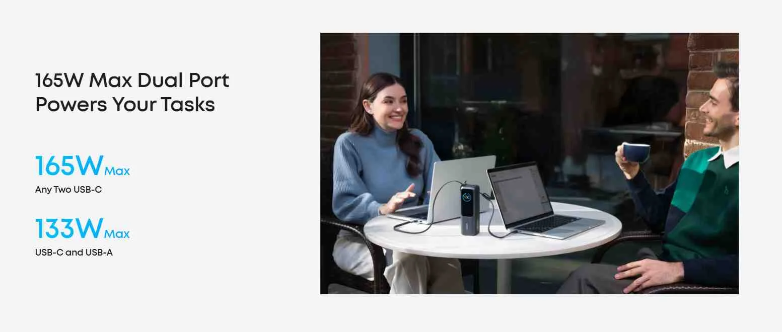 Anker A1695 Zolo 165W 25000mAh Power Bank