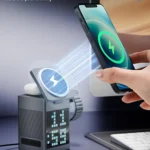 Valdus Pixel Dock 5-in-1 Wireless Charger with Speaker