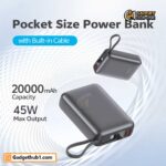 QCY PB20A 45W PD 20000mAh Fast Charging Powerbank