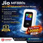 Jio MF880s 4G LTE-Advanced Pocket Router