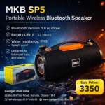 MKB SP5 Portable Wireless Bluetooth Speaker