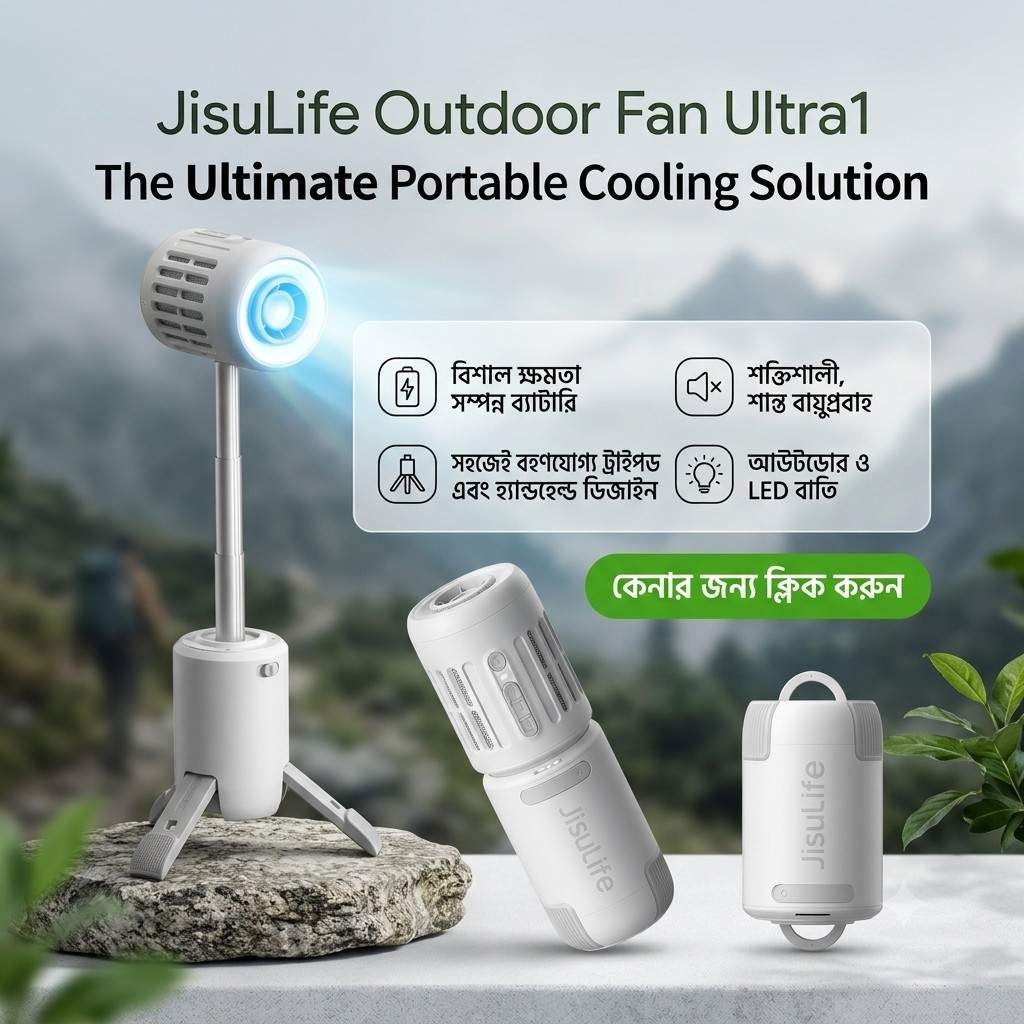 JisuLife Outdoor Fan Ultra1