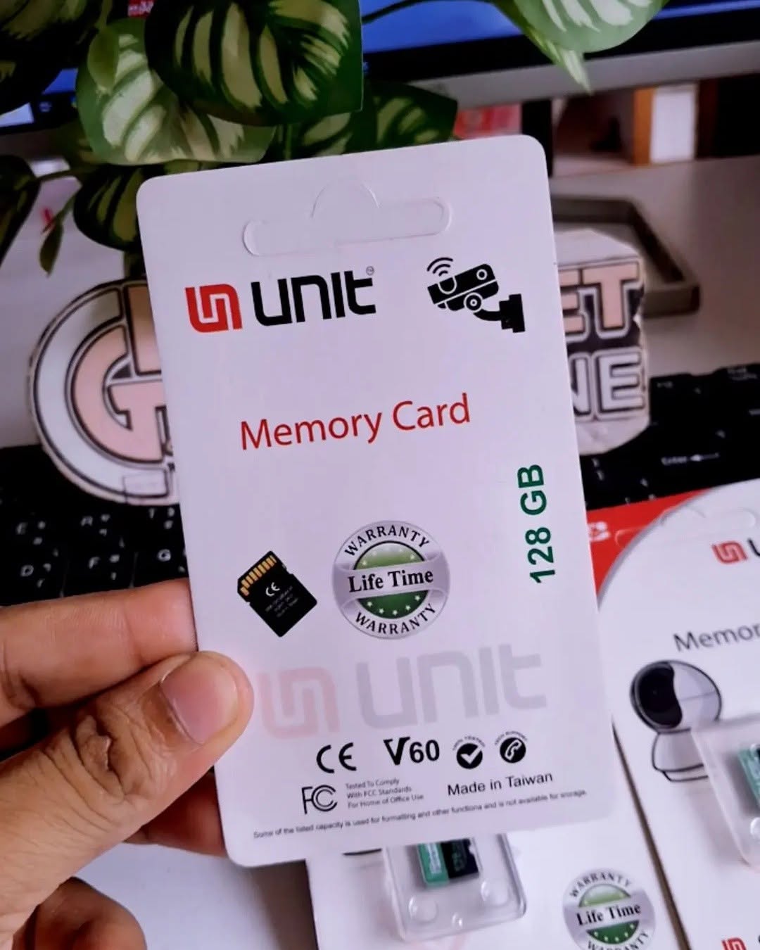 UNIT 128GB Memory Card Class 10 Memory Card Full HD Video