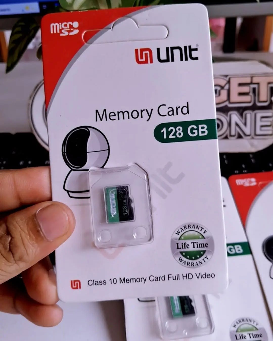 UNIT 128GB Memory Card Class 10 Memory Card Full HD Video