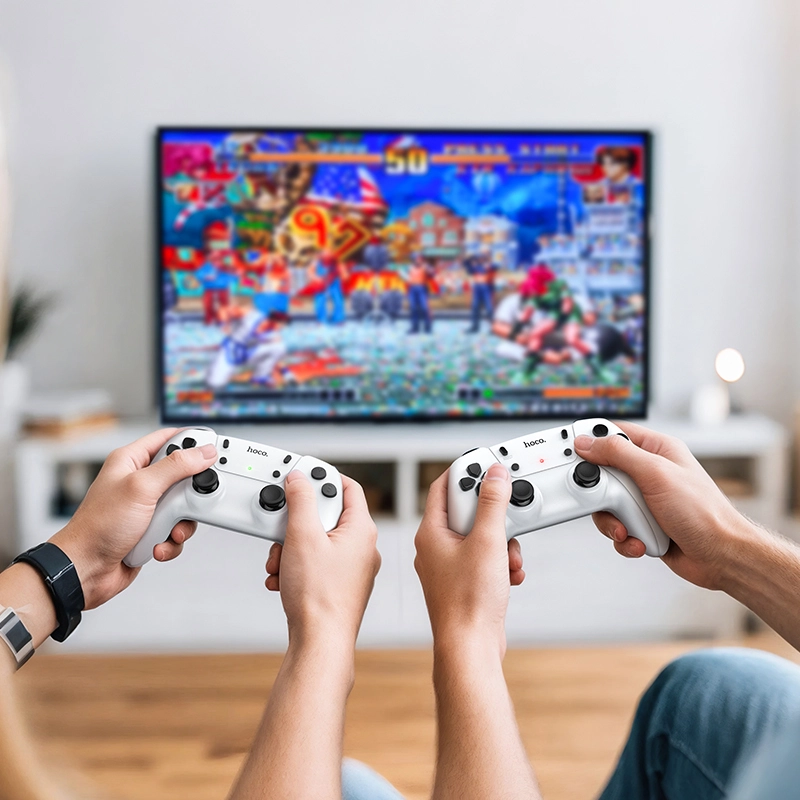 Hoco GA31 Game Stick With 2 Wireless Gamepads Set for TV & PC