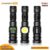 GearUP K60 Rechargeable Outdoor Flashlight Telescopic Zoom 10W COB+LED 800 Lumens Torch light