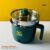 YN Electric Cooking Pot Double Deck–18cm – Green Color